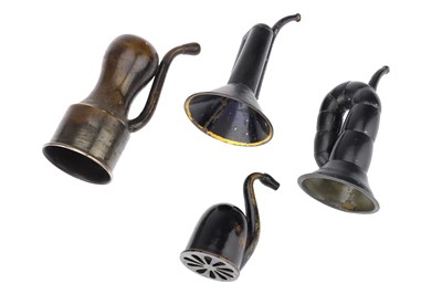 Lot 163 - Four Antique Ear Trumpets
