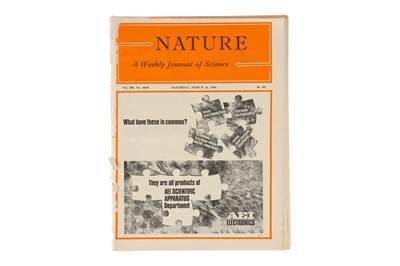 Lot 67 - Stephen Hawking, Helium Production in an Anisotropic Big-Bang Cosmology