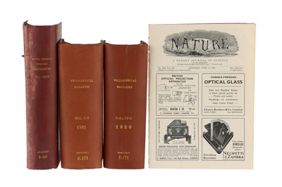 Lot 68 - Chandrasekhar Subrahmanyan, Collection of Journals and Articles