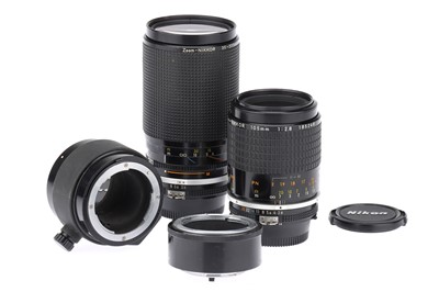 Lot 123 - A Nikon Micro-Nikkor f/2.8 105mm Macro Lens