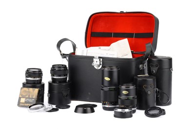 Lot 286 - A Selection of Olympus OM-System 35mm SLR Lenses