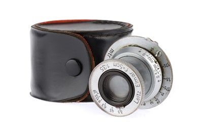 Lot 46 - A Leitz Wetzlar Elmar Collapsible f/3.5 5cm Lens