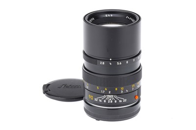 Lot 13 - A Leitz Elmarit-M f/2.8 90mm Camera Lens