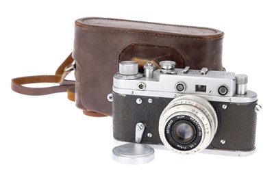 Lot 110 - A Russian Zorki 2c Rangefinder Camera