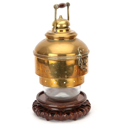 Lot 87 - A Large Brass Fumigator