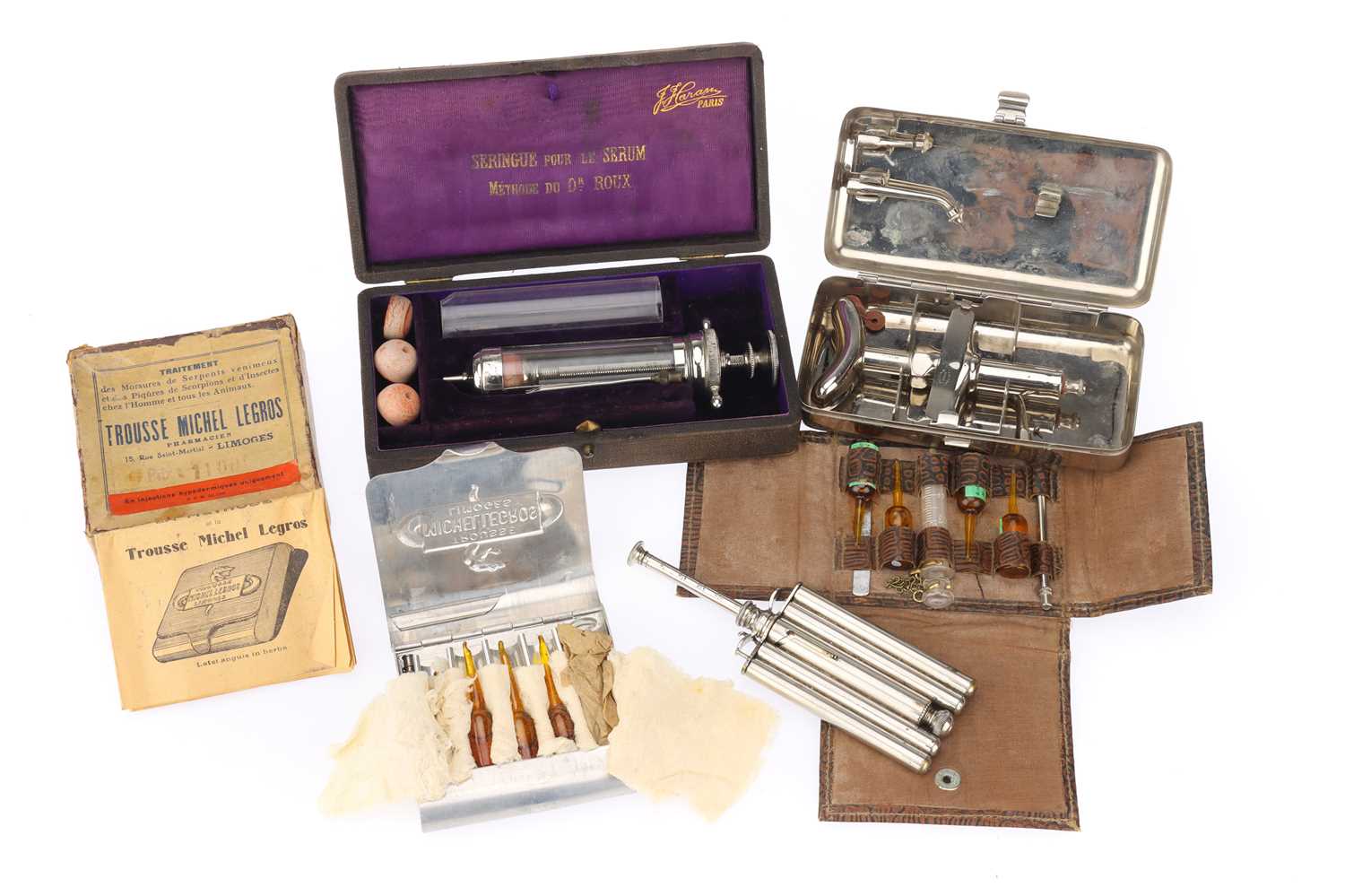 Lot 445 - Medical, Hypodermic Syringes - Emergency and Anti-Venom