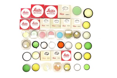 Lot 195 - A Selection of Various Leitz Filters
