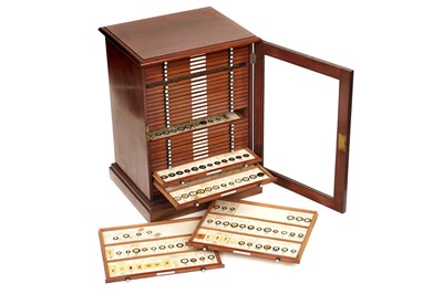 Lot 2 - A Large Cabinet of Microscope Slides