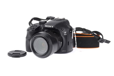 Lot 500 - A Sony Alpha 3000 APS-C Mirrorless Digital Camera