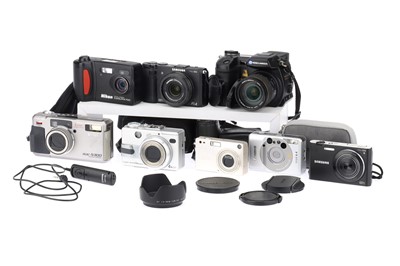 Lot 502 - A Mixed Selection of Compact Digital Cameras