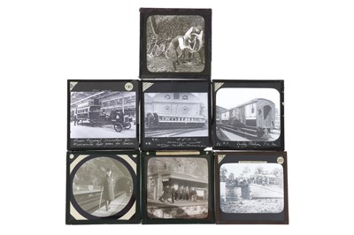 Lot 57 - Collection of Magic Lantern Slides of Transport