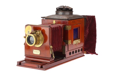 Lot 26 - A Rare Thornton Pickard Folding Magic Lantern
