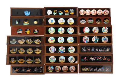 Lot 60 - Large Collection of Good Large Victorian Magic Lantern Slides