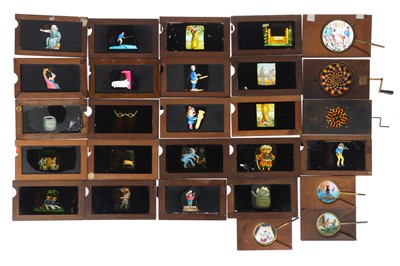 Lot 82 - Good Collection of Victorian Magic Lantern Slides