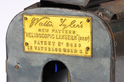 Lot 32 - Walter Tyler Helioscopic Magic Lantern