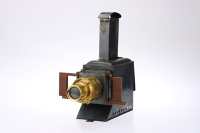 Lot 24 - Brass & Tinplate Magic Lantern