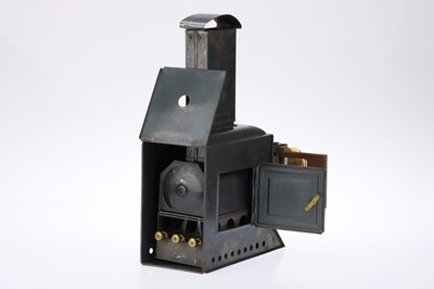 Lot 24 - Brass & Tinplate Magic Lantern