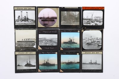 Lot 65 - A Large Oak Cabinet of Magic Lantern Slides