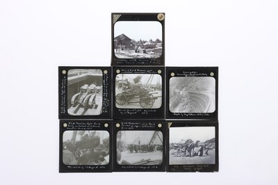 Lot 65 - A Large Oak Cabinet of Magic Lantern Slides