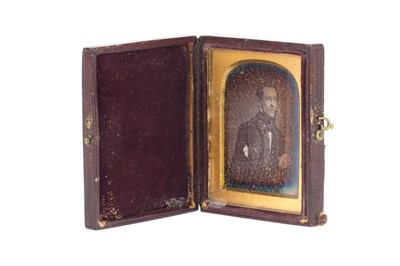 Lot 95 - A Small Ninth plate Daguerreotype Portrait
