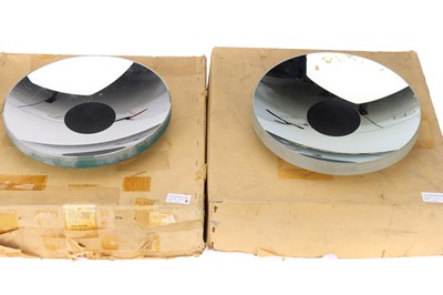 Lot 112 - Large Parabolic glass Mirrors