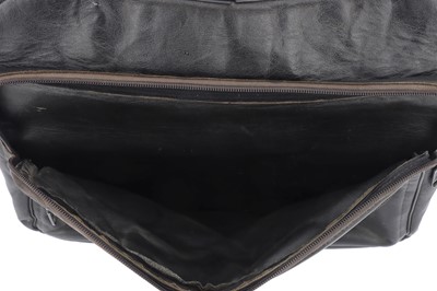 Lot 40 - A Black Leather "Stealth" Style Camera Outfit Bag For Leica