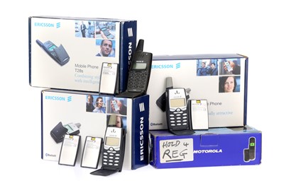 Lot 5 - A Selection of Three Vintage Mobile Phones