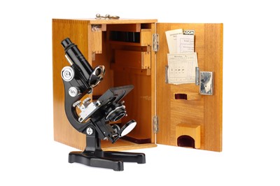 Lot 170 - An Ernst Leitz Wetzlar, Compound Microscope