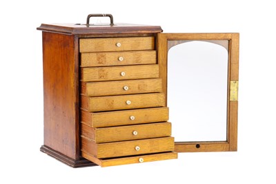 Lot 182 - Microscope Slide Cabinet