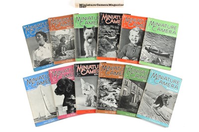Lot 476 - A Small Dossier of Miniature Camera Magazine Issues