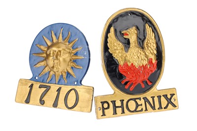 Lot 496 - 2 Reproduction Insurance Fire Marks