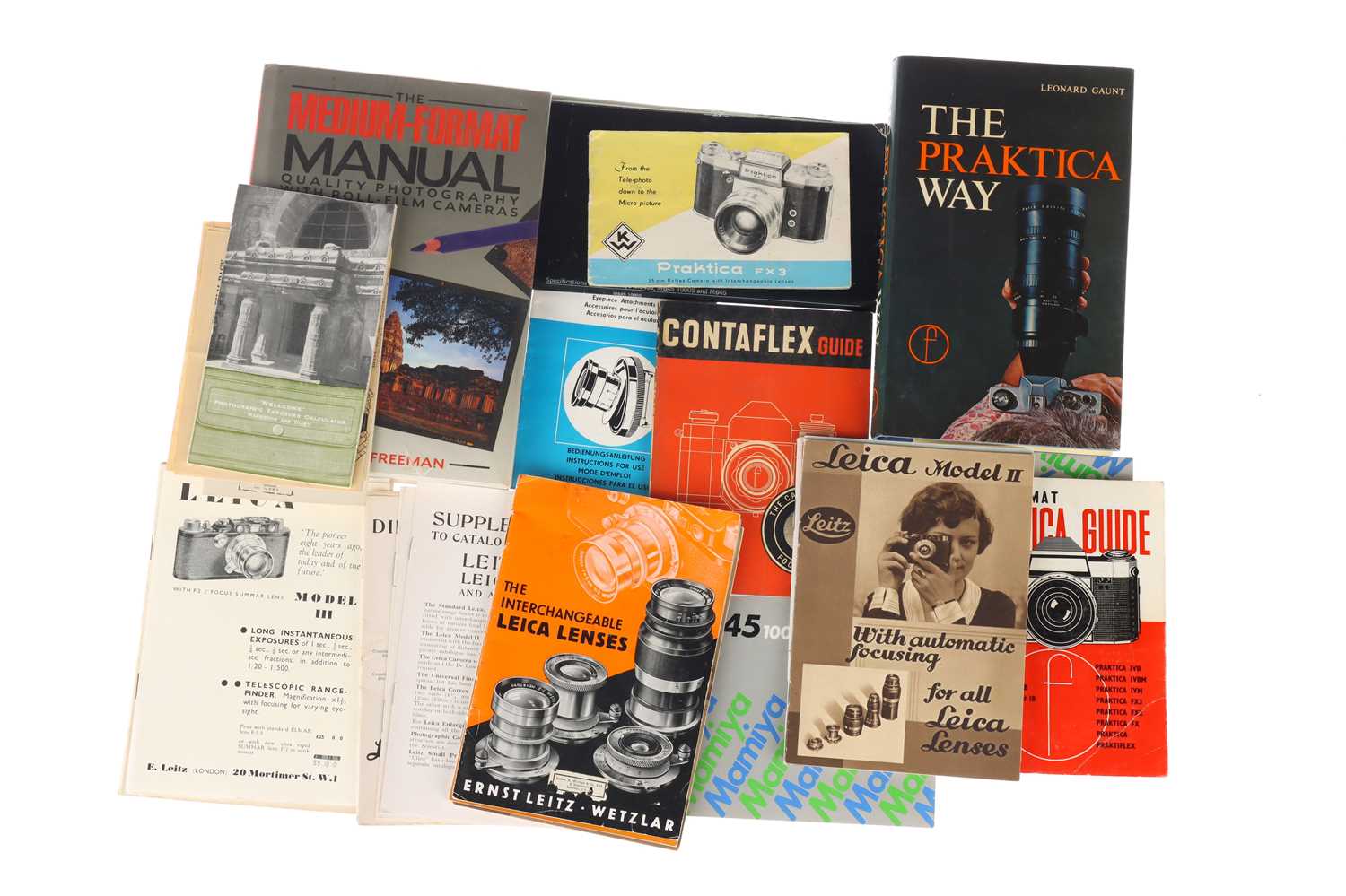 Lot 46 - A Good Selection of Leica Handbooks