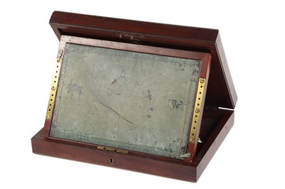 Lot 153 - A Glyphography Folding Desk