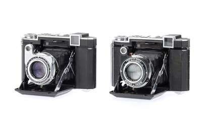 Lot 750 - Two Zeiss Ikon Super Ikonta 532/16 Medium Format Folding Camera