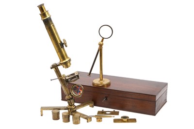 Lot 27 - A Compound Carpenter-Type Microscope Outfit