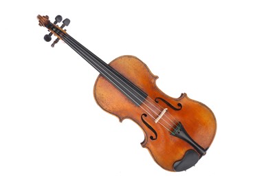 Lot 497 - A Wolff Bros violin, with two piece back 36cm