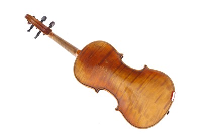 Lot 2 - A Wolff Bros violin, with two piece back 36cm
