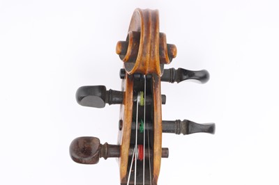 Lot 2 - A Wolff Bros violin, with two piece back 36cm