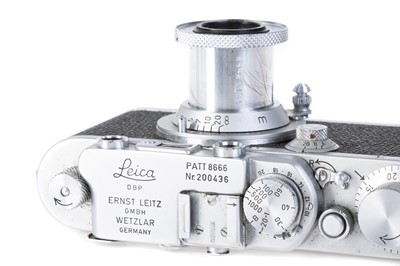 Lot 5 - A Leica IIIa 'Royal Navy' 35mm Rangefinder Camera