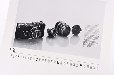 Lot 53 - A Contax 60 Years 1932-1992 Anniversary Calendar