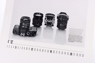 Lot 53 - A Contax 60 Years 1932-1992 Anniversary Calendar