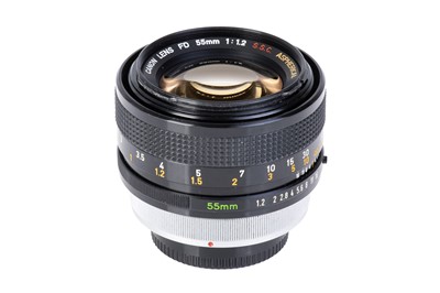 Lot 127 - A Canon FD S.S.C. Aspherical f/1.2 55mm Lens