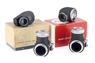 Lot 47 - Two Leica Visoflex Reflex Housing Outfits
