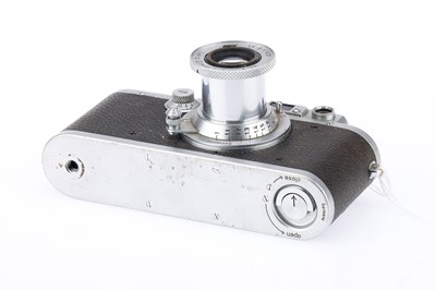 Lot 8 - A Leitz Wetzlar Leica IIIa Rangefinder 35mm Camera