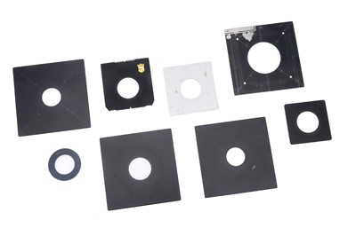 Lot 123 - A Mixed Selection of Large Format Lens Boards