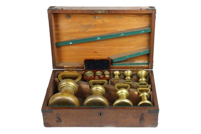 Lot 102 - Borough of Lancaster Working Avoirdupois Bell Weights