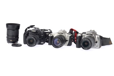 Lot 194 - A Selection of Canon EOS Cameras