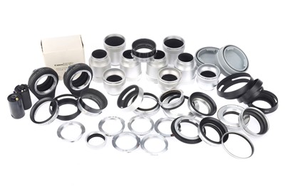 Lot 31 - A Good Range of Camera Hoods, Adapters, & Extenders