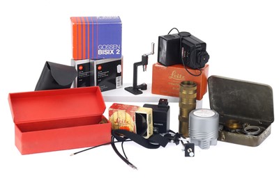 Lot 40 - A Mixed Selection of Leica Parts & Accessories