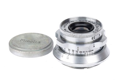 Lot 52 - A Chiyoko "Minolta" Super Rokkor f/2.8 45mm Lens